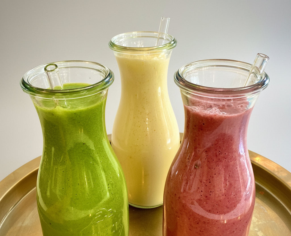 3 different smoothies