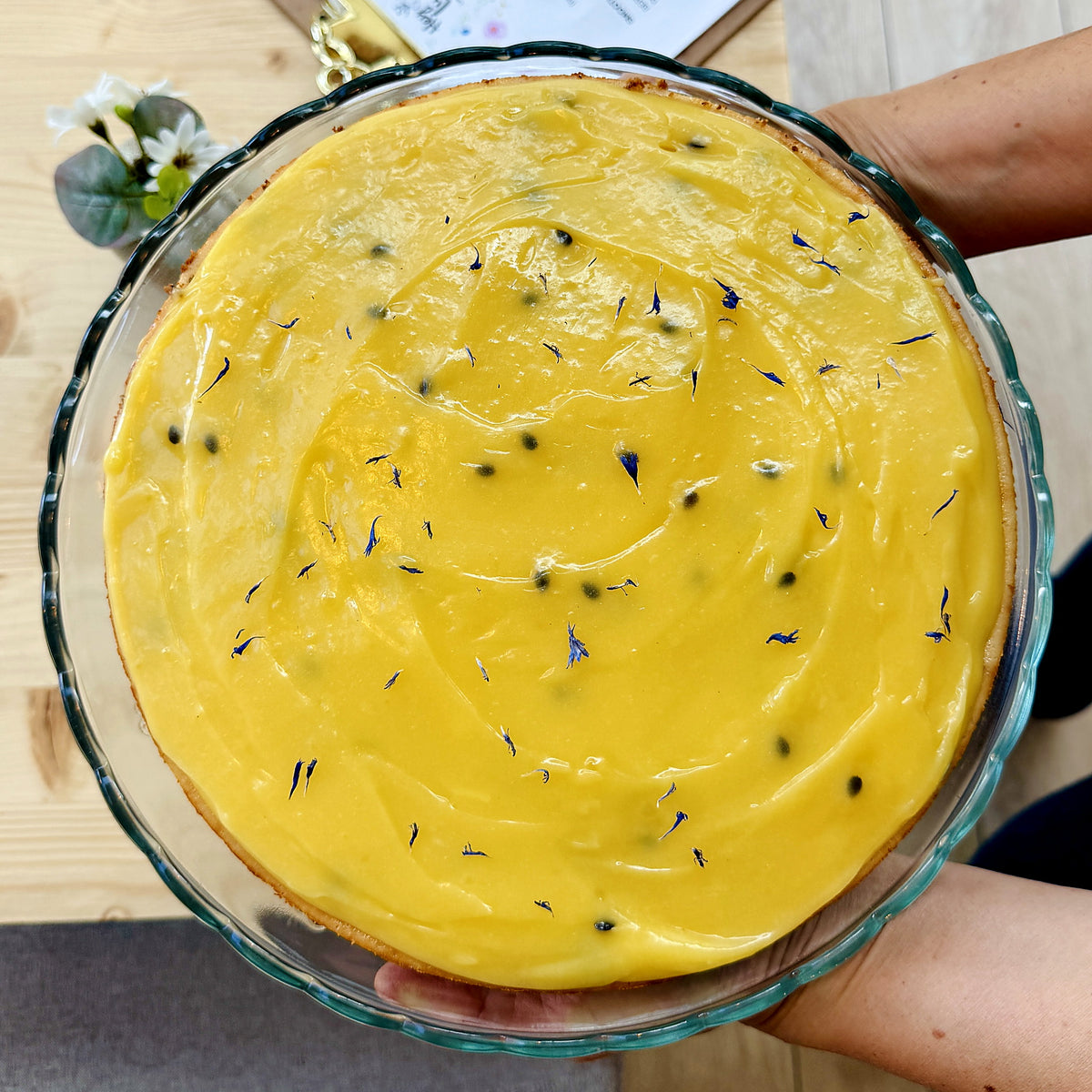 Passionsfrukt cheesecake