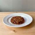 Mandel-hasselnötscookie med pepparkakskrydda. Växtbaserad & glutenfri.