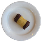 Klassisk svensk vegansk dammsugare med marsipan och chokladcoating