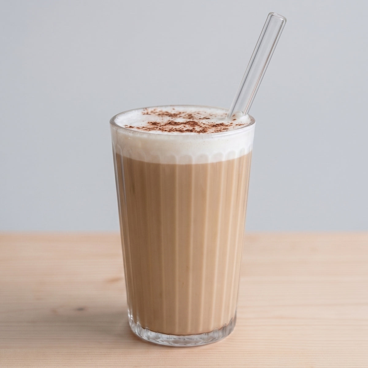 Ekologisk chai latte med havredryck, osötad