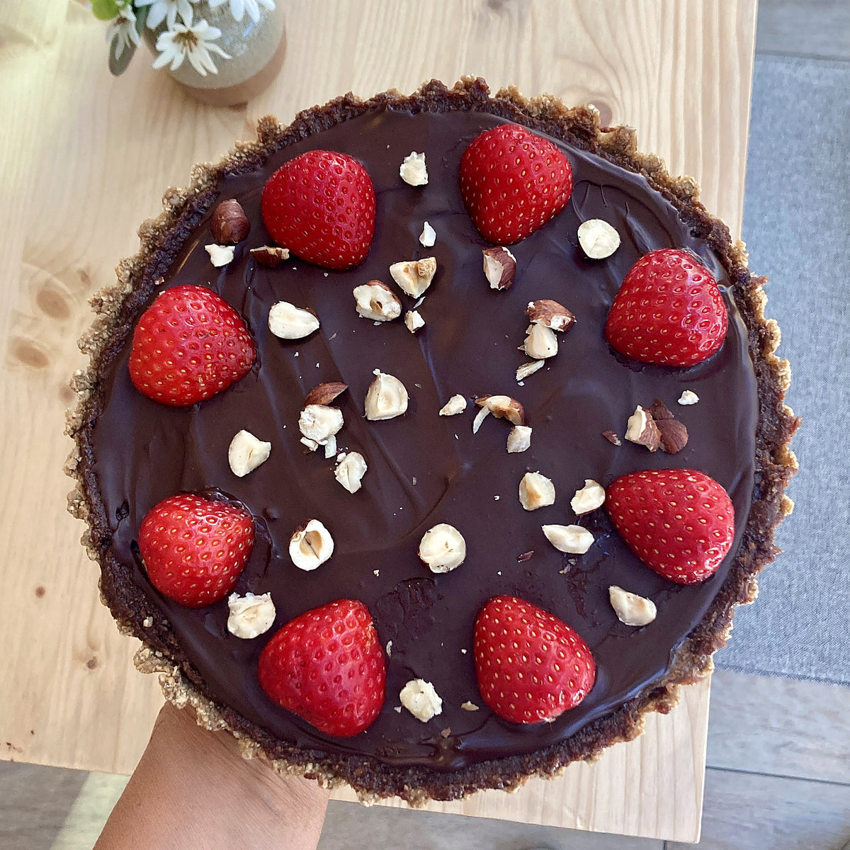 Hasselnöt-choklad kaka