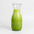 Green Vitality smoothie 1 liter med selleri, spenat, päron, banan och apelsin
